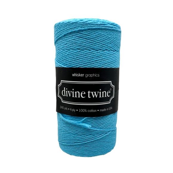 Whisker Graphics Other - Whisker Graphics Divine Twine - Solid Blue - 240 Yards